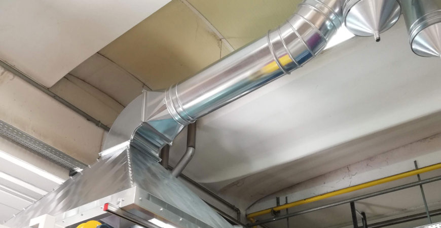 Cappe aspirazioni industriali
